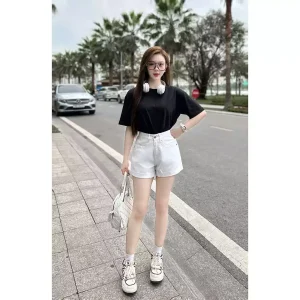Áo Thun Nữ Trơn Cổ Tròn - Q&C fashion