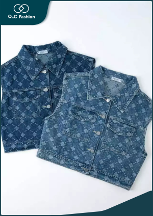 Áo Khoác Jeans Nữ Form Rộng Mặc 4 Mùa - Q&C Fashion