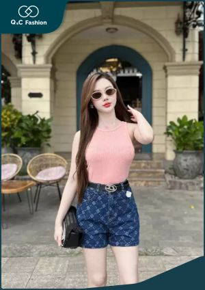 Quần short nữ in tràn thời trang SN - Q&C fashion