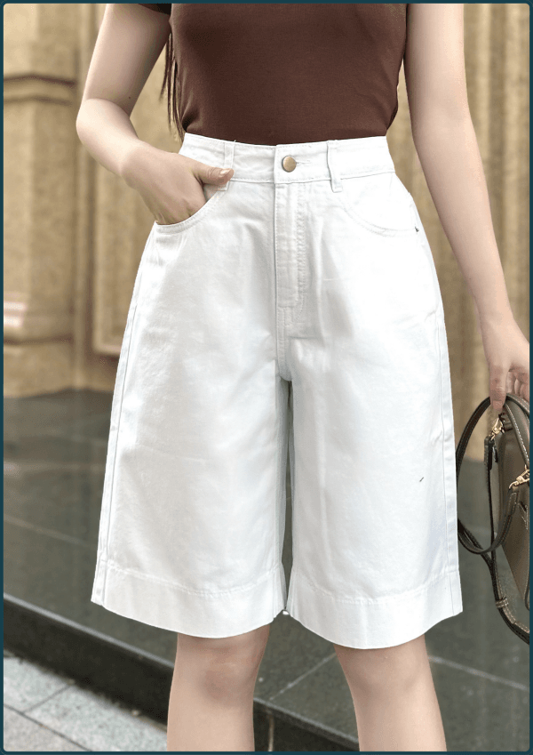 Quần Jeans Nữ Dáng Lửng - Q&C fashion - Hình ảnh 2