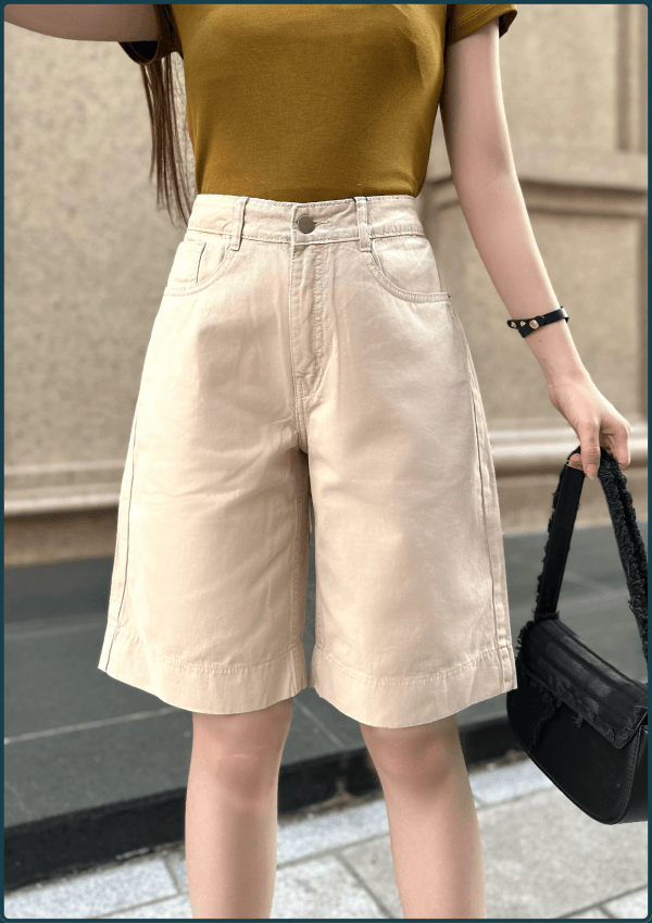Quần Jeans Nữ Dáng Lửng - Q&C fashion - Hình ảnh 3