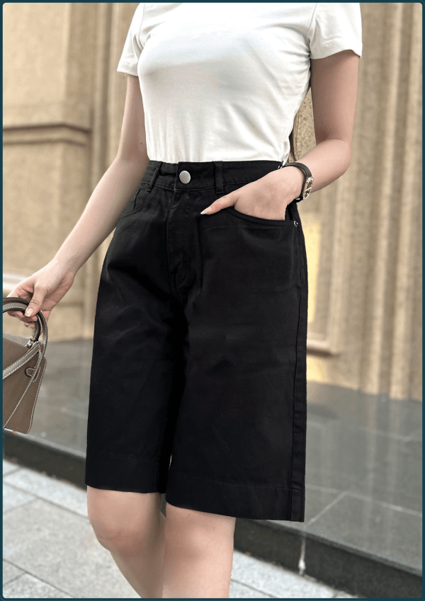Quần Jeans Nữ Dáng Lửng - Q&C fashion - Hình ảnh 4