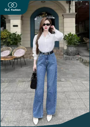 Áo Sơ Mi Nữ Tay Bồng Cổ Đức - Q&C fashion
