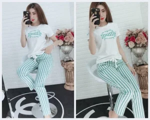những kiểu đồ bộ may đẹp 2