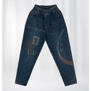 Quần Jean Nữ Cạp Chun Co Giãn Thoải Mái - Q&C fashion