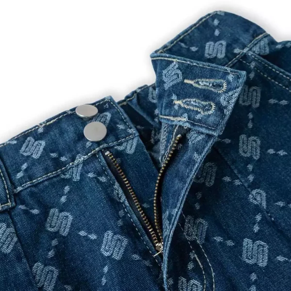 Áo Khoác Jeans Nữ Form Rộng Mặc 4 Mùa - Q&C Fashion - Hình ảnh 3
