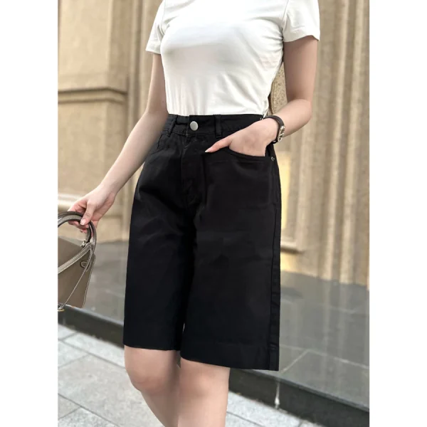Quần Jeans Nữ Dáng Lửng - Q&C fashion - Hình ảnh 3