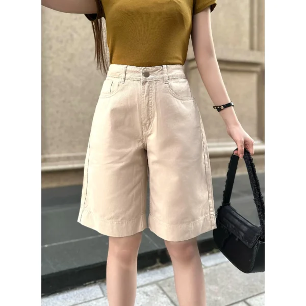 Quần Jeans Nữ Dáng Lửng - Q&C fashion - Hình ảnh 4